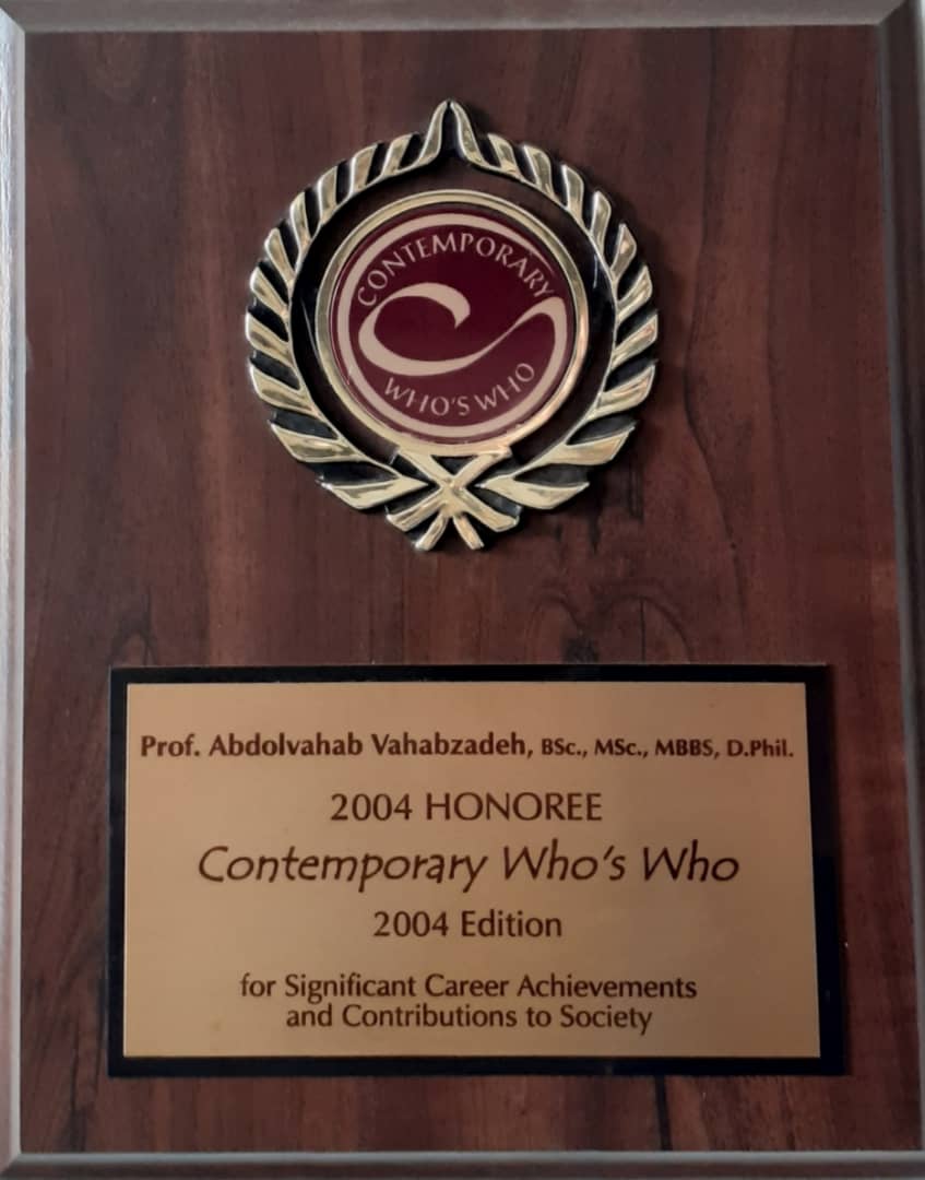 professor abdolvahab vahabzadeh